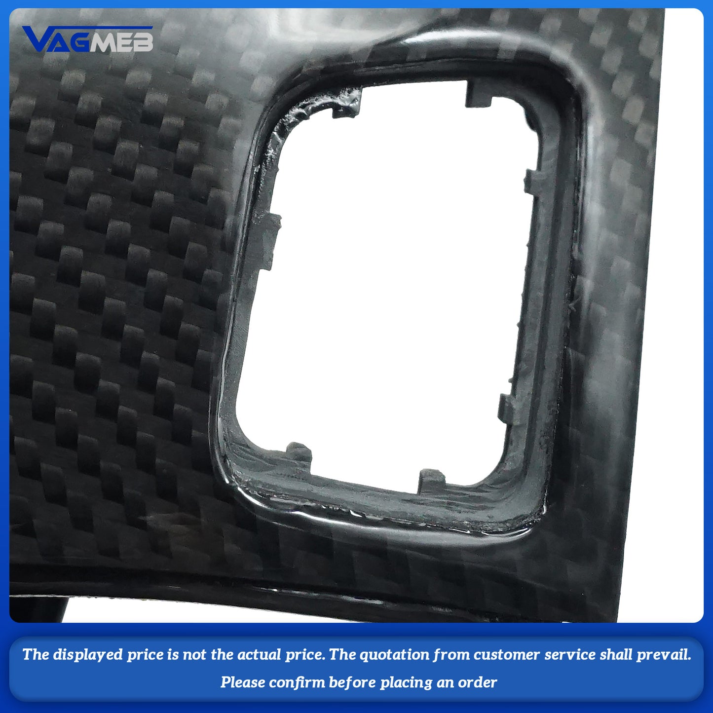 For Audi RS3 8V carbon fiber mirror housing (with lane changing function)