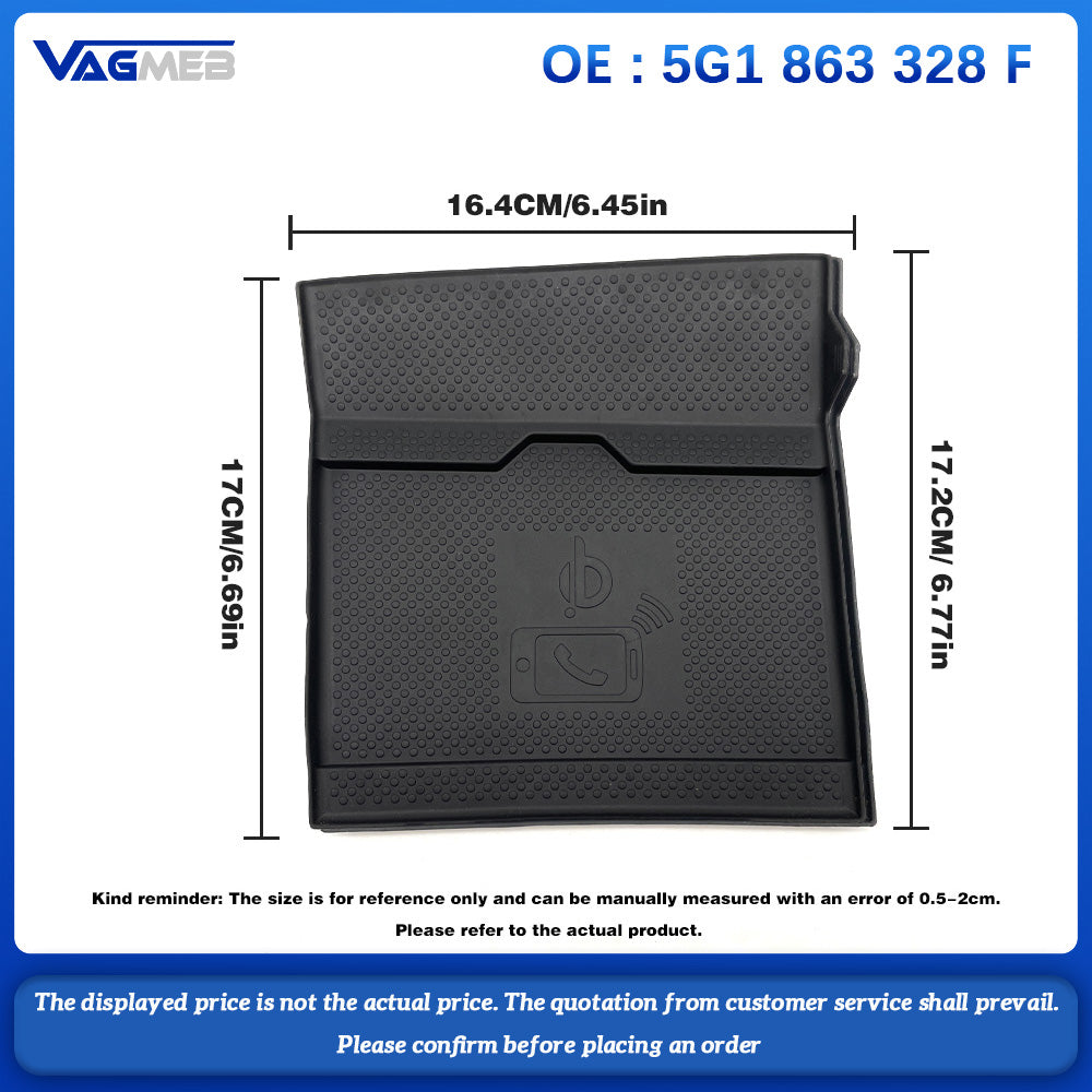For VW Golf MK7 Wireless charging Pad 5G1 863 328F