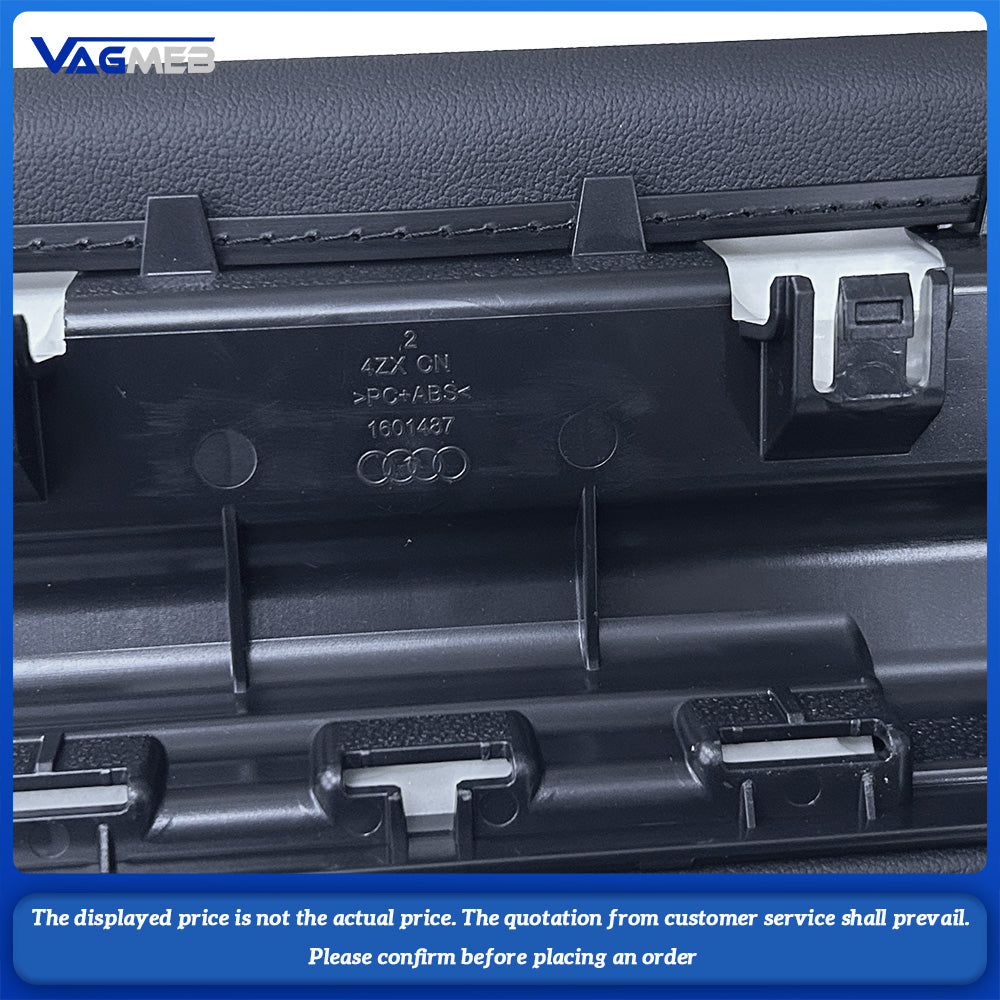 For Audi A4B9 rear middle seat leather armrest box cup holder sundries box 8WD 885 205R
