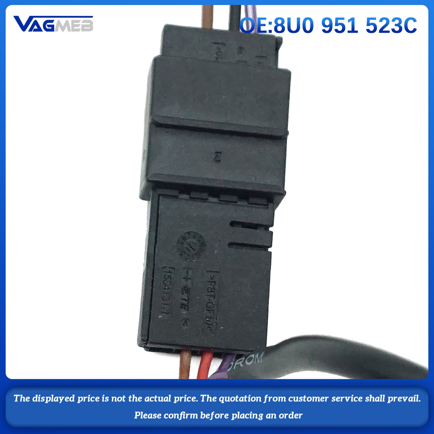 For Audi A3 Steering Wheel Key Button Assembly Accessories
