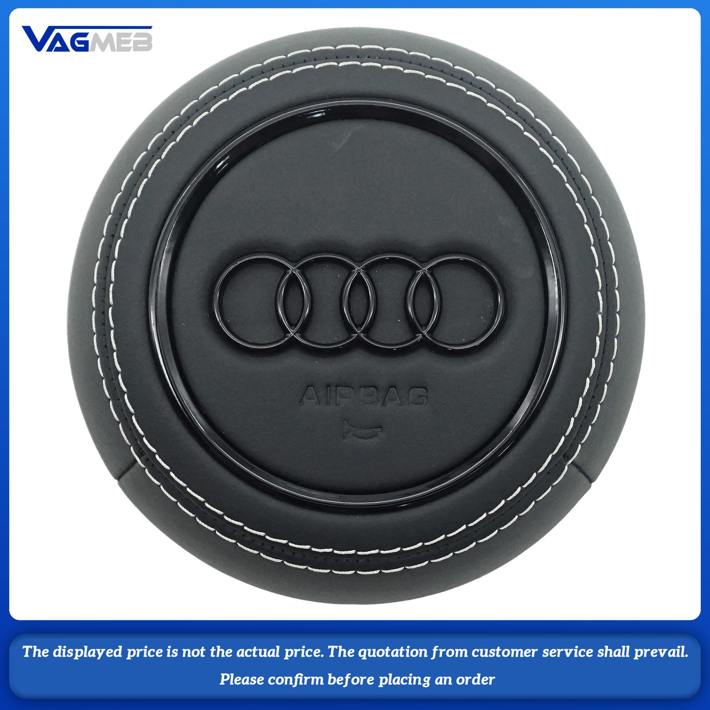 For Audi S logo A4B9 steering wheel