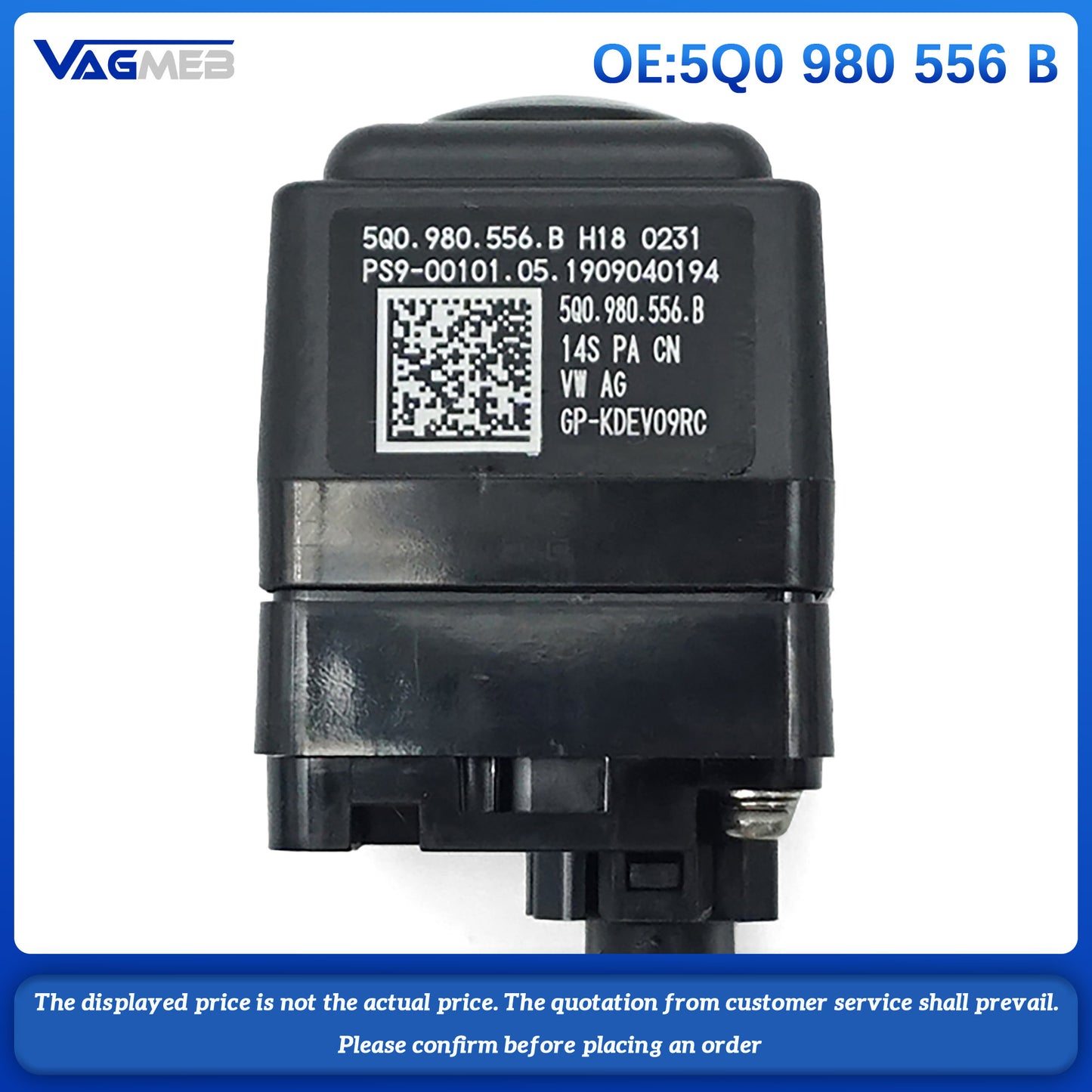 For Audi A3 Reversing camera head 5Q0 980 556 B