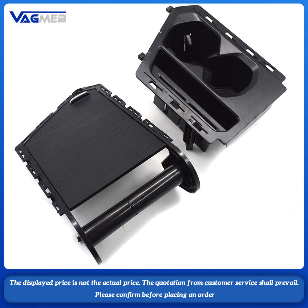 High configuration central console water cup holder beverage holder For VW Tiguan Mk2 2017-2023 5NG 863 241 F