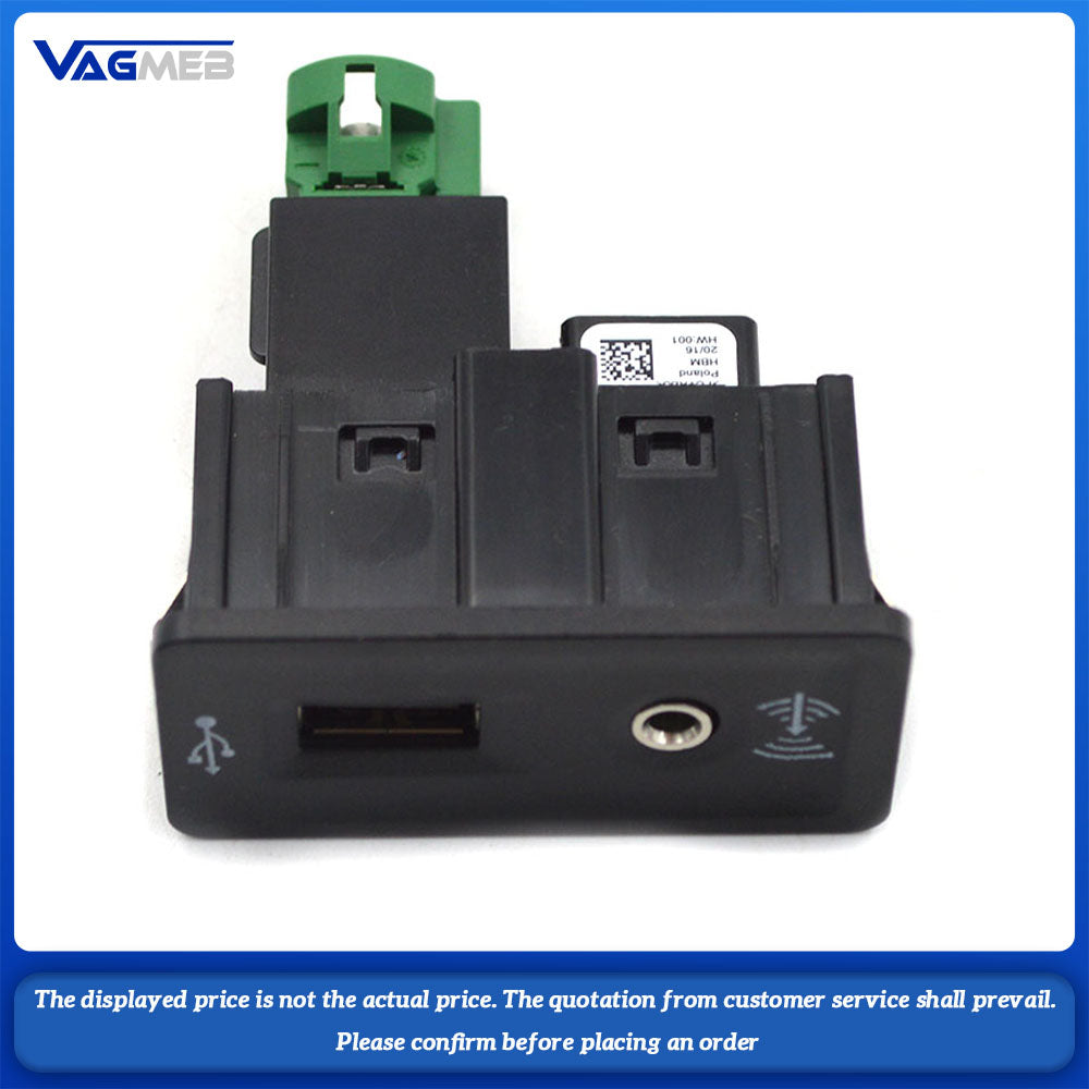 For VW Golf mk7 Golf 7 Passat B8 POLO CarPlay Media MIB2 PRO USB AMI Install Plug Socket Switch Cable Wire