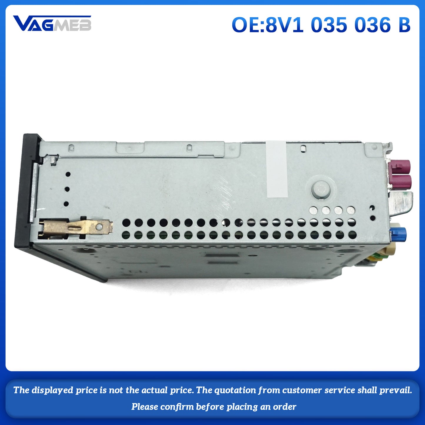 For Harman radio MAIN RADIO For Audi A3 S3 8V1 035 036 B