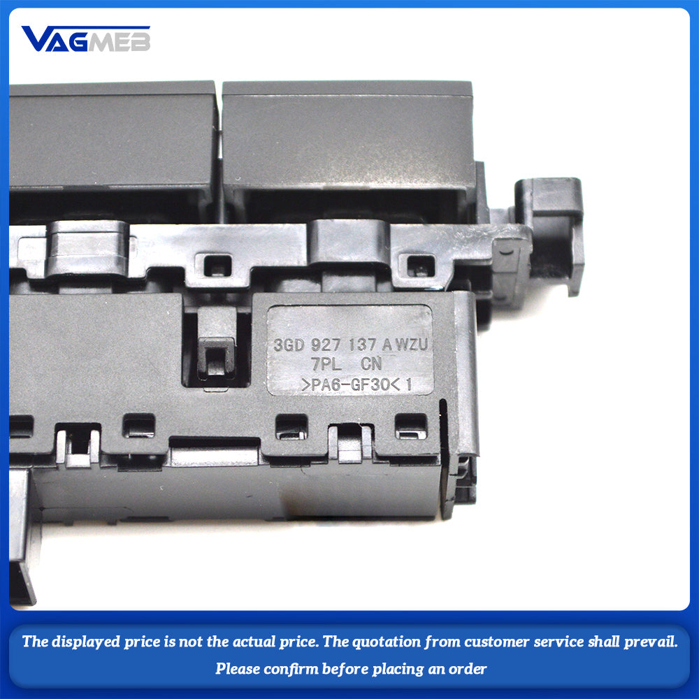 Full Key Steering Wheel Heating Switch For VW Passat B8 8.5 Arteon Central Decoration Backlight Switch 3GD927137A 3GD927238C