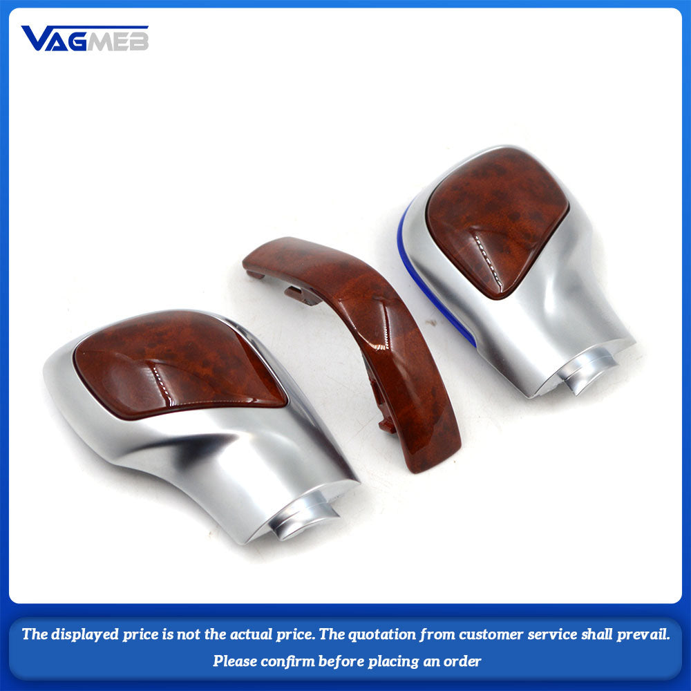 Shift Knob Gear Side Cover Suitable DSG Logo For VW Golf 6 7 R GTI Passat B7 B8 CC R20 Jetta MK6 GLI Car Accessories