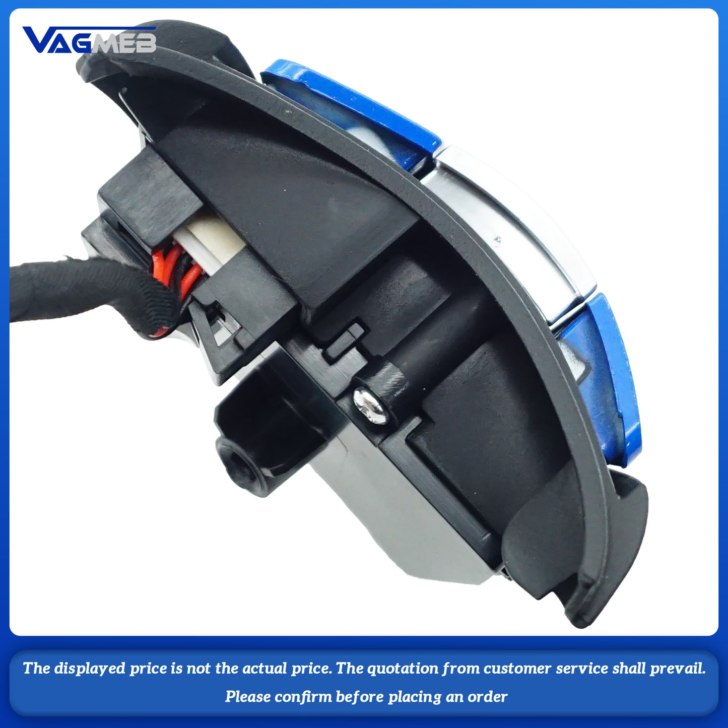 For BMW M sport F model steering wheel button with m1 m2 button blue