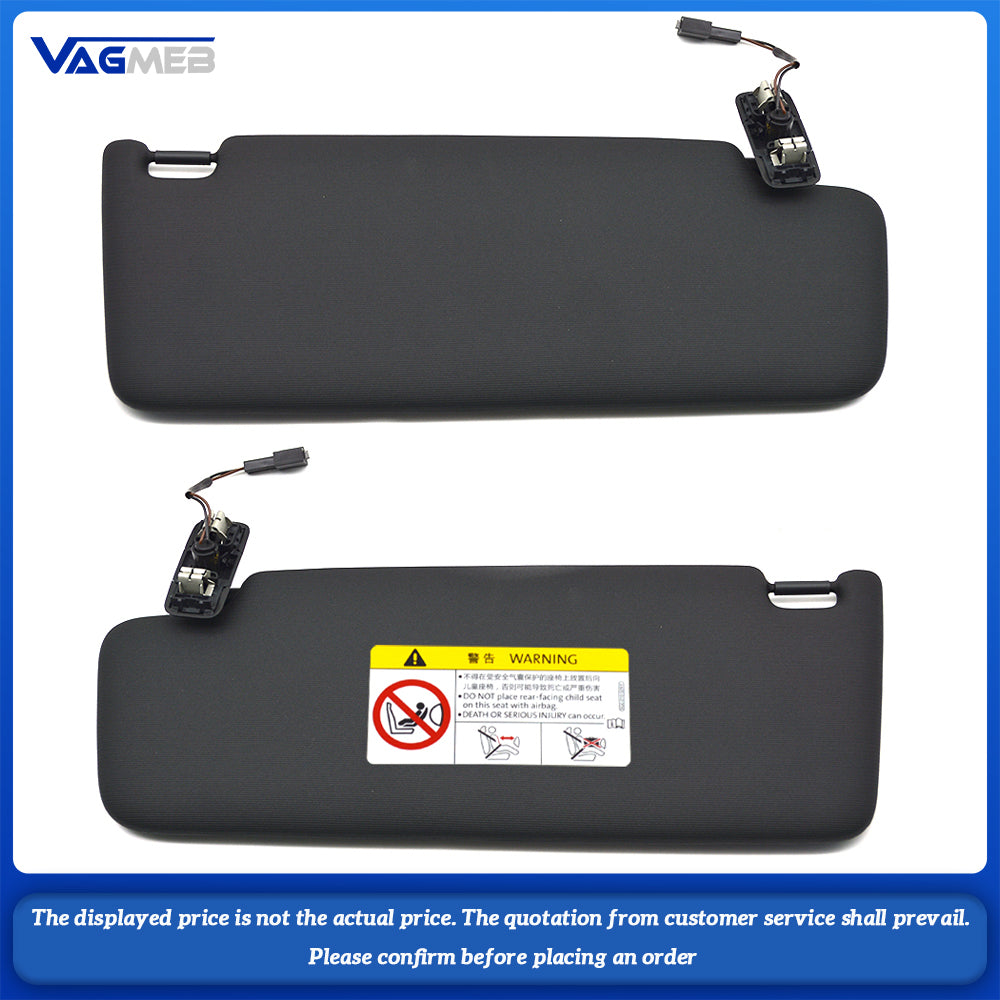 5GG857551 5GG857552 For VW Golf 7 MK7 GTi Superb3 Car Interior Roof Sun Visor Sunshield Sunshade With Makeup Mirror