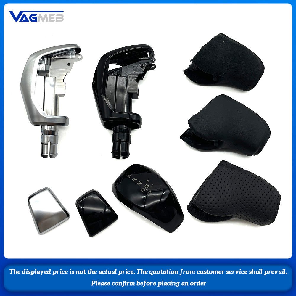 Electronic LED Shift Handle Alcantara leather side cover for VW Golf Mk6 Mk7 Passat B7 B8 Tiguan Mk2 Dsg, Car Accessories