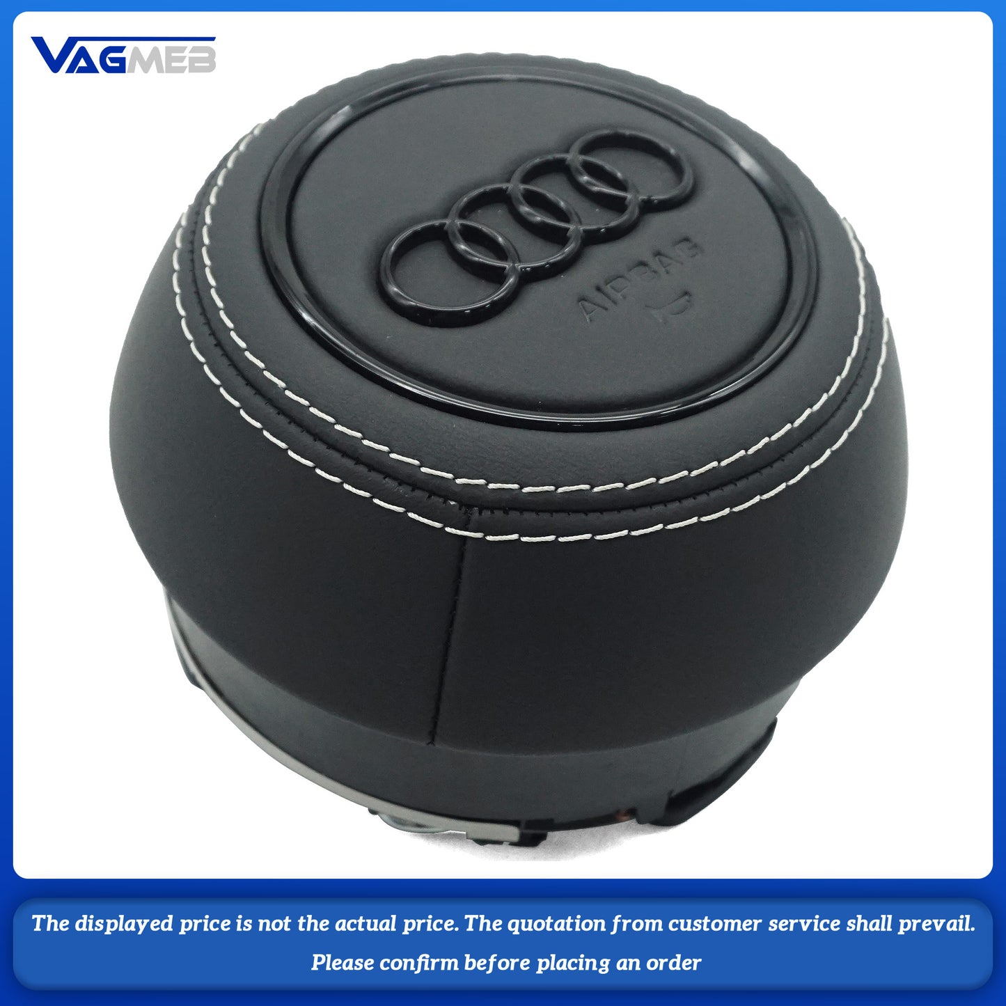 For Audi S logo A4B9 steering wheel