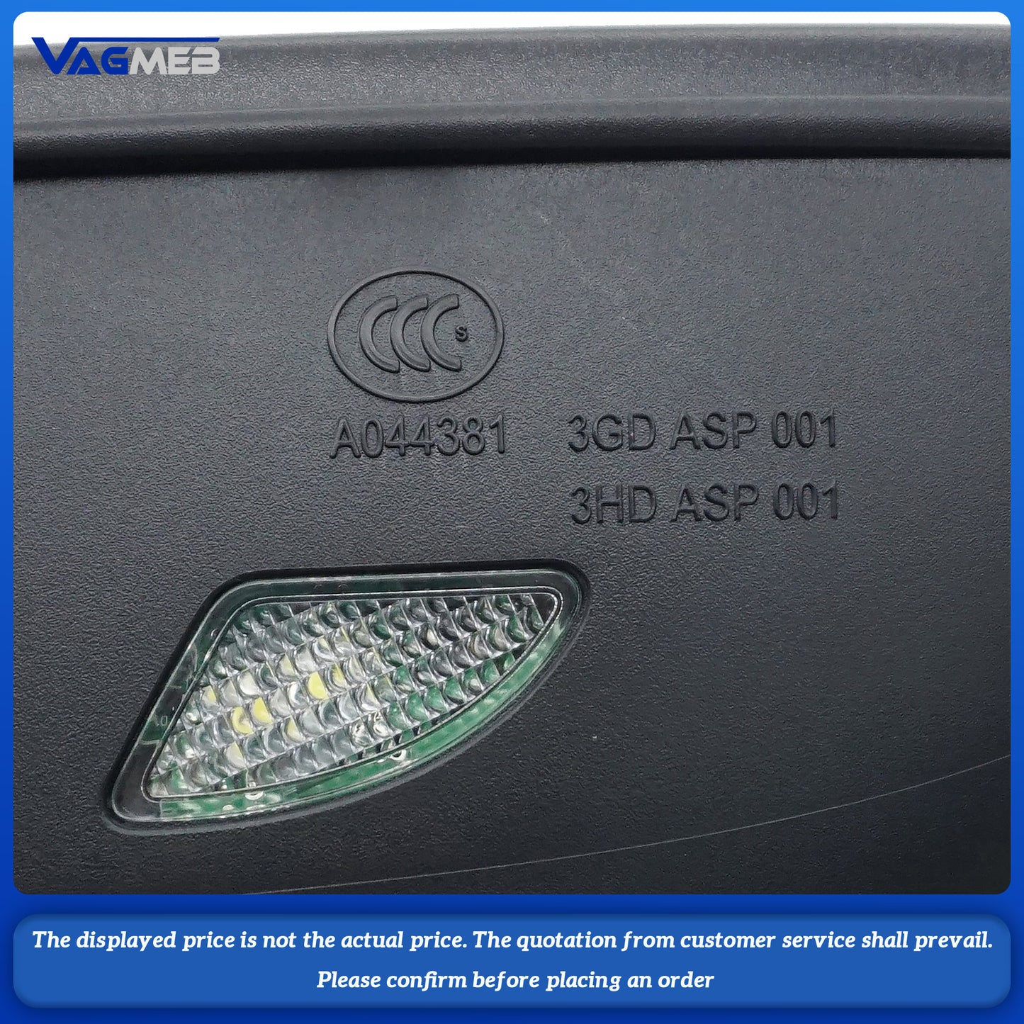 For VW Passat B8 Passat Variant folded rearview mirror