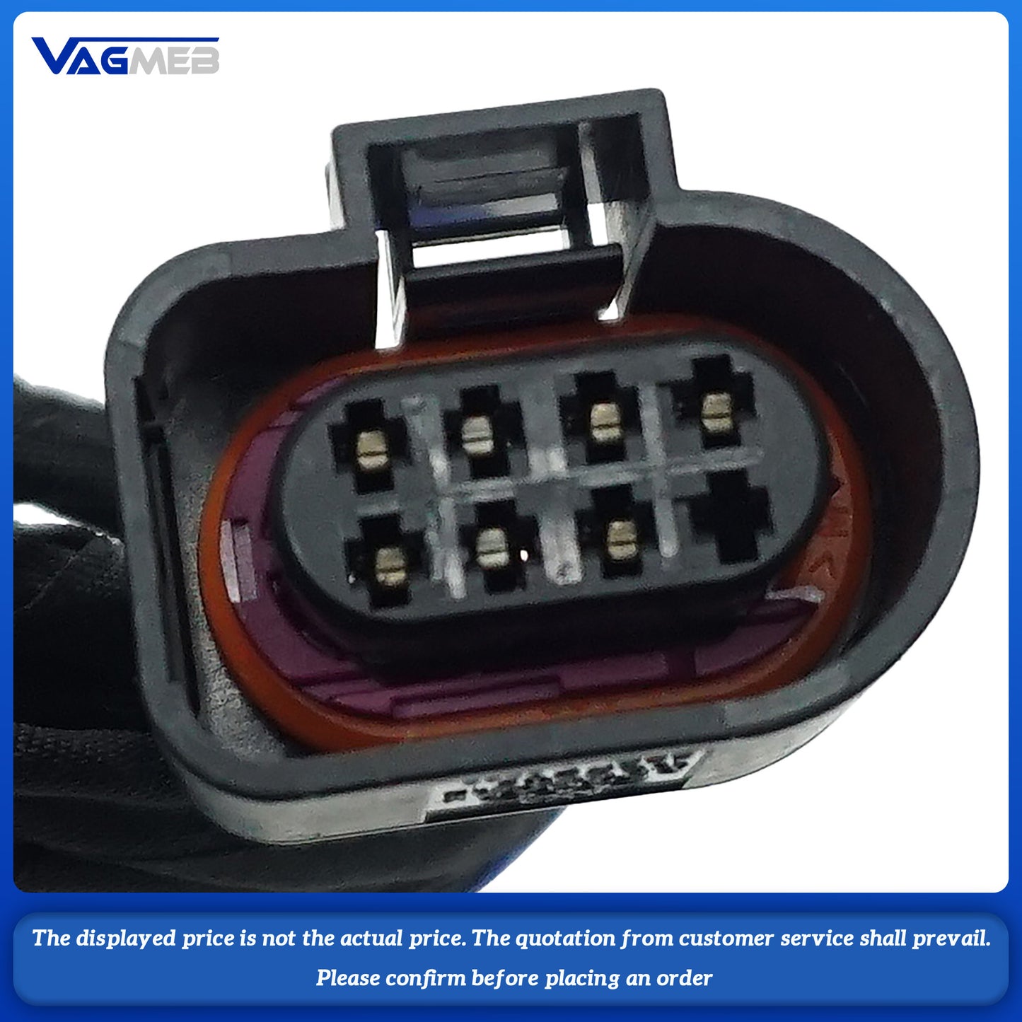 For VW Tiguan L Lane Change Assist Wiring Harness (Mirror Case Version)