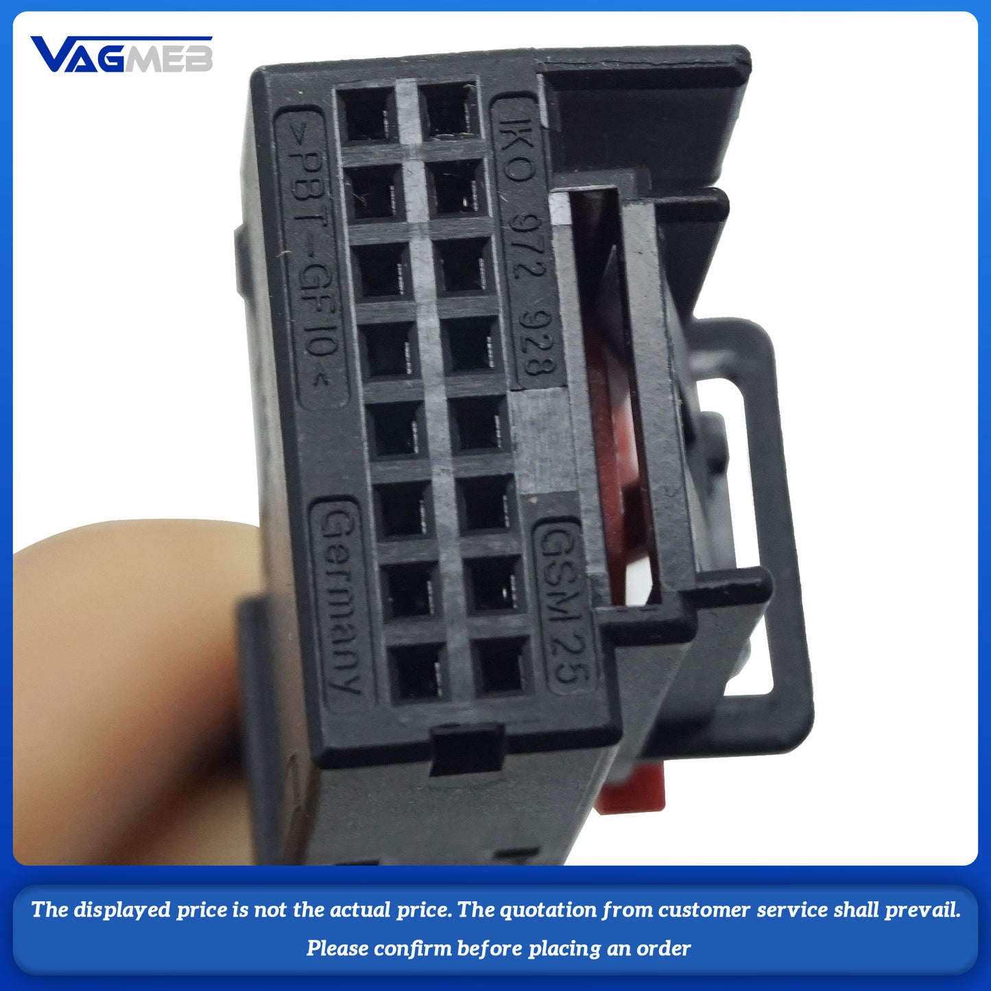 For VW Golf 8 folding rearview mirror with heating function
