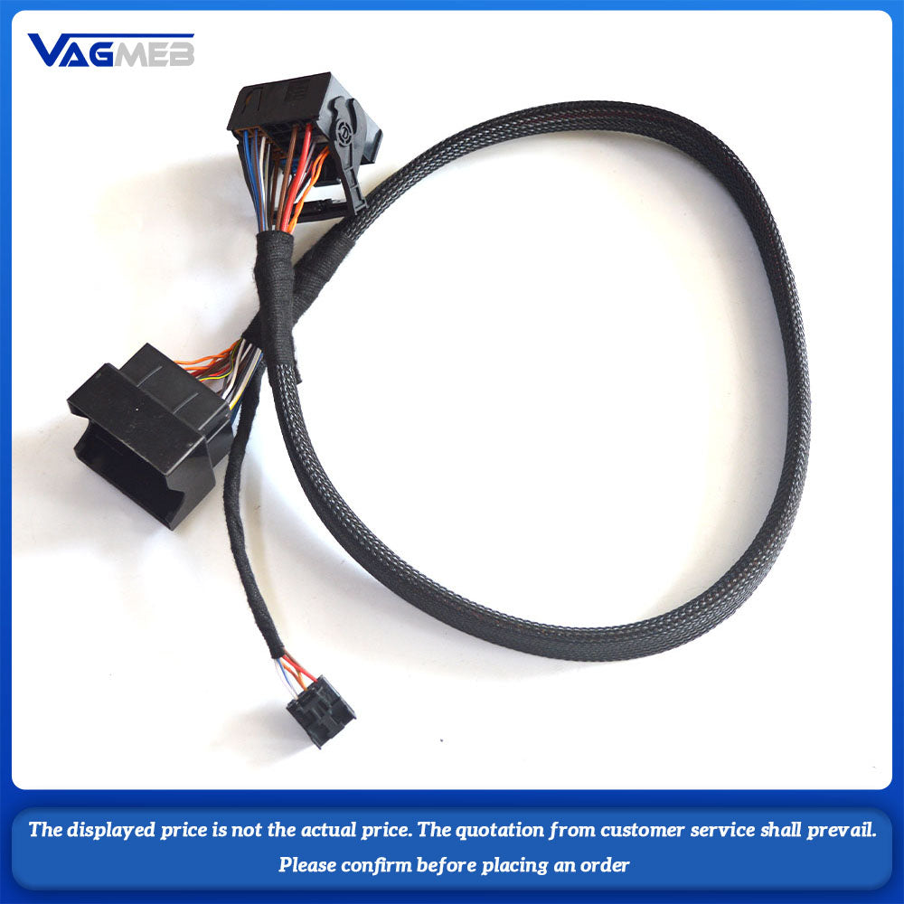 MIB integrated to split radio adapter cable
