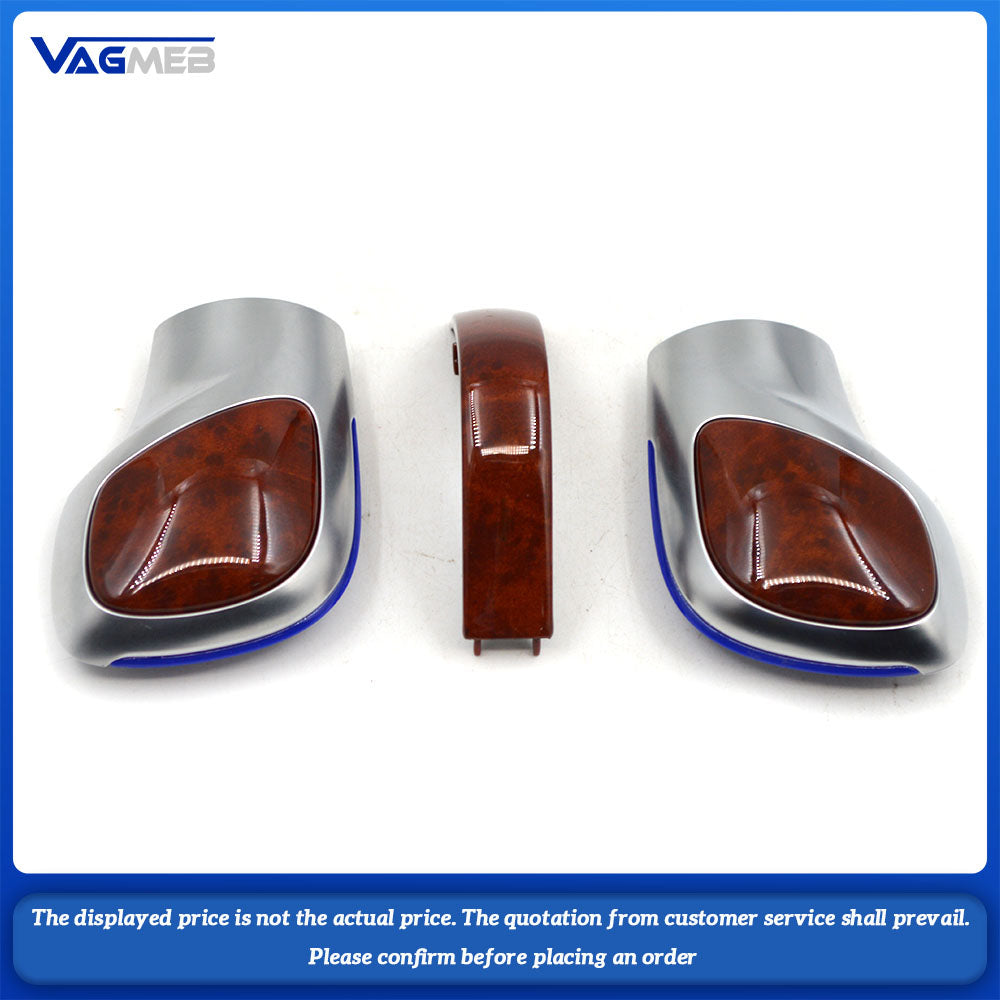 Shift Knob Gear Side Cover Suitable DSG Logo For VW Golf 6 7 R GTI Passat B7 B8 CC R20 Jetta MK6 GLI Car Accessories