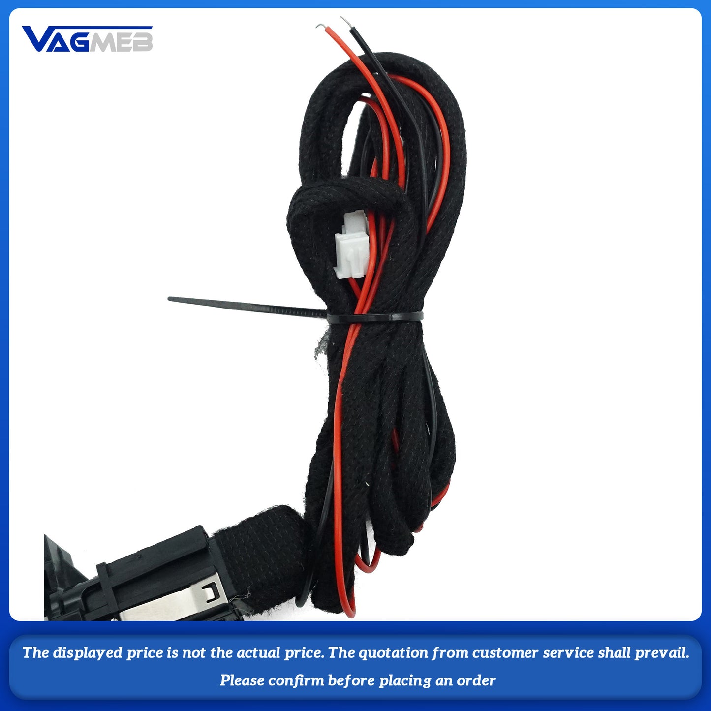 For VW Tiguan L valve exhaust button with module and cable