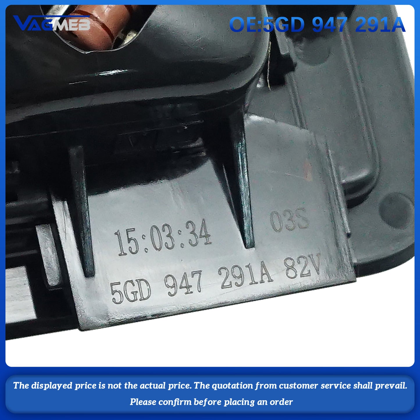 LED Reading Light Roof Ceiling Dome Lamp For VW 5GD 947 291A