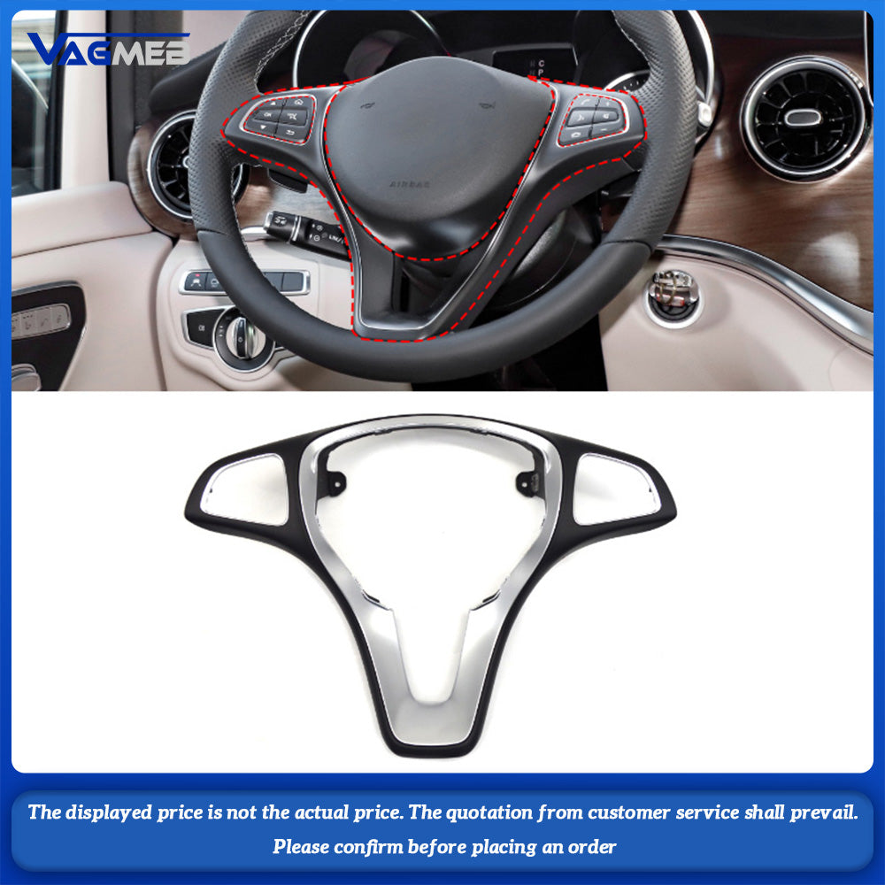 Steering Wheel Cover Trim 09946428139107 09946429139107 For Mercedes W176 For W246 For W205 For W117 For W218 For W213 Interior