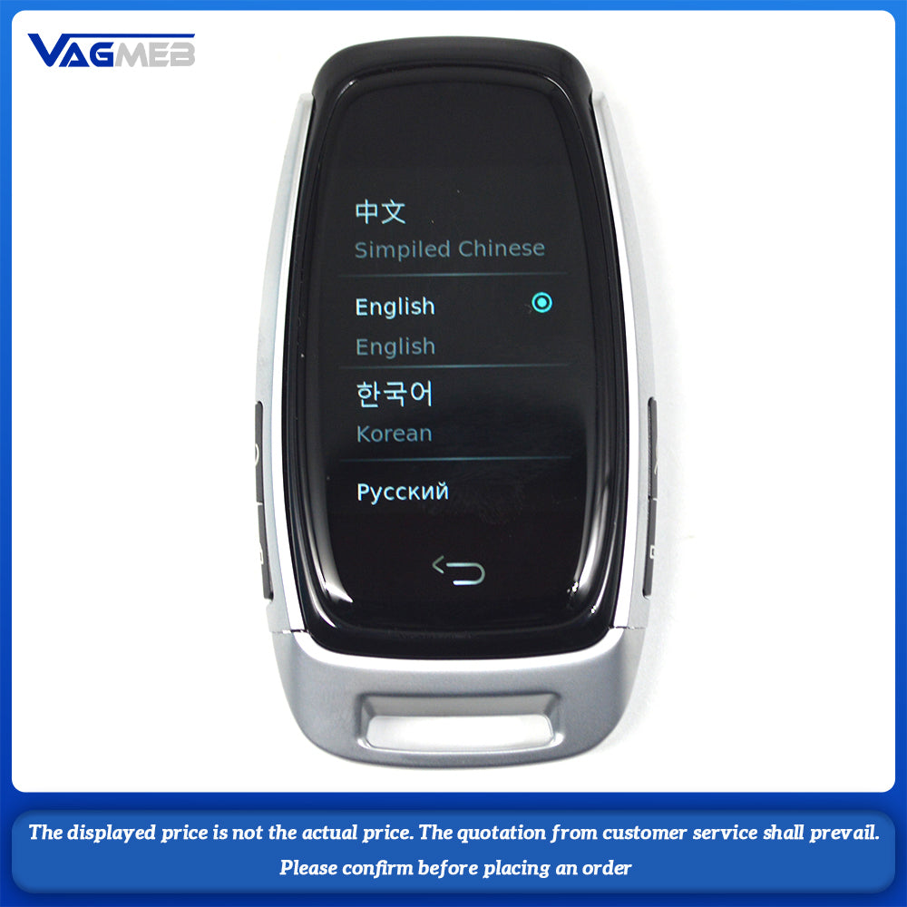Smart Key LCD Screen Display Key For Audi