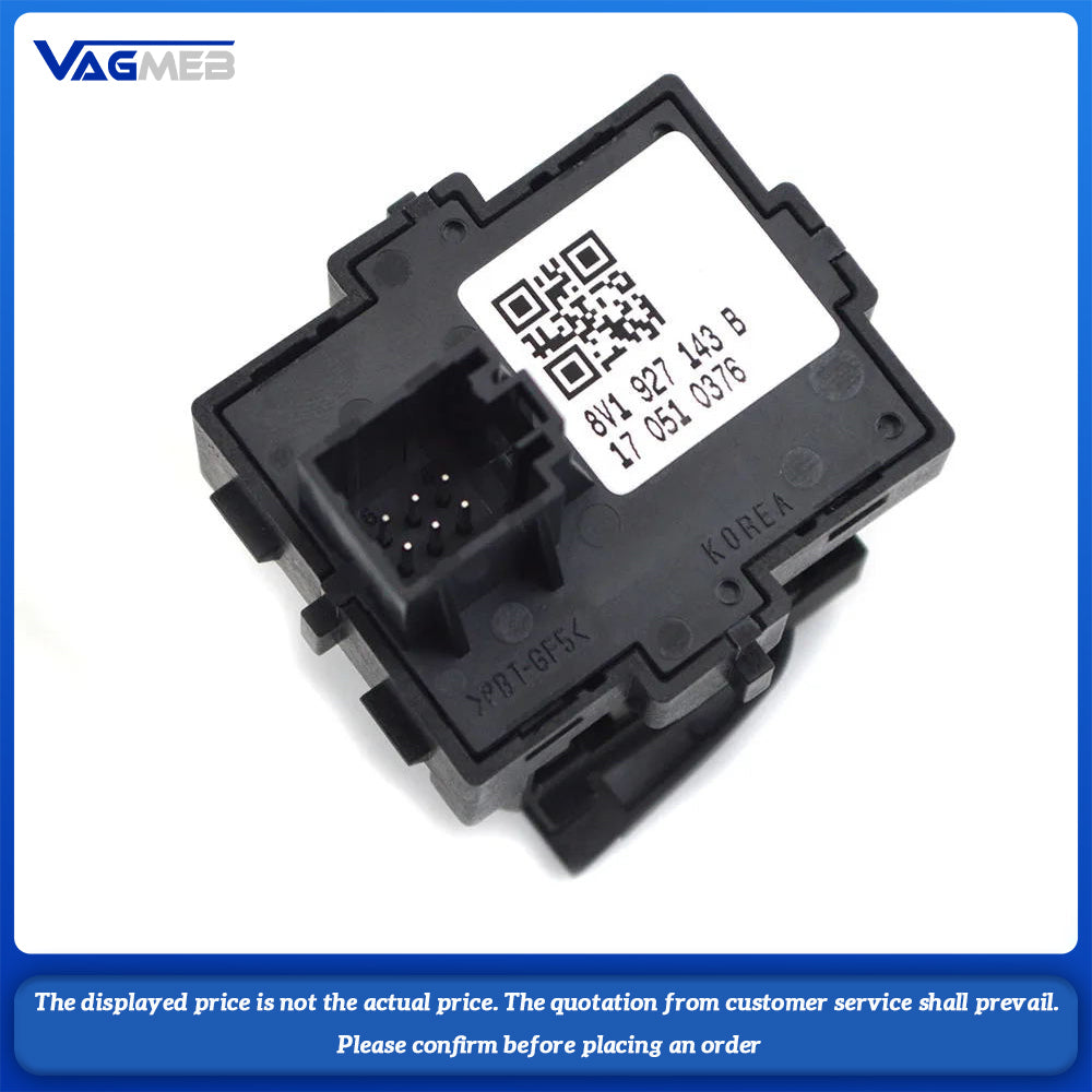 LHD original For Audi Q2 A3 8V S3 8V Hill Hold Auto Hold Switch Brake Button white color 8V1 927 143 B