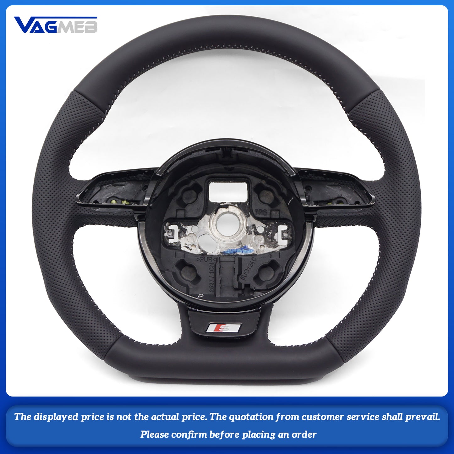 For Audi S LOGO A4B8 Steering Wheel