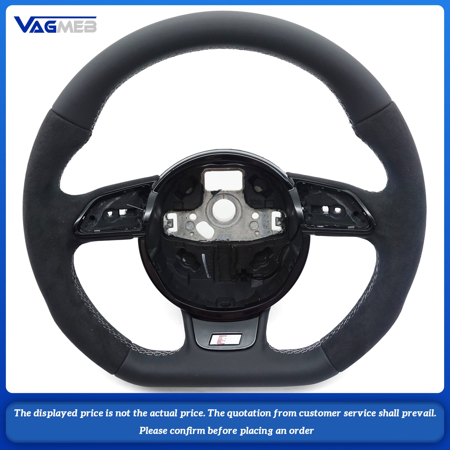 For Audi S LOGO A4B8 Steering Wheel