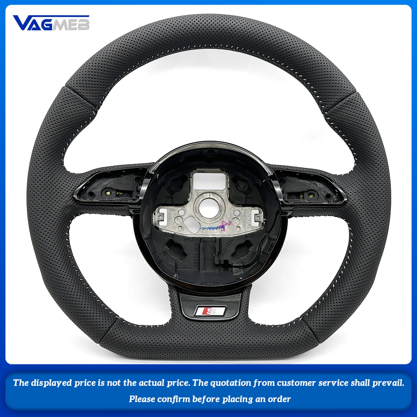 For Audi S LOGO A4B8 Steering Wheel