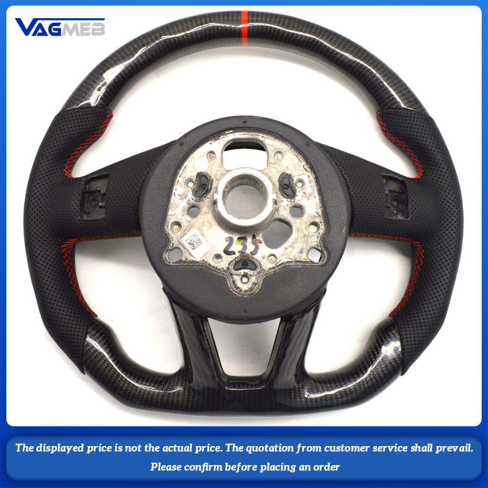 For Audi S/RS/Sline logo A4B9 steering wheel