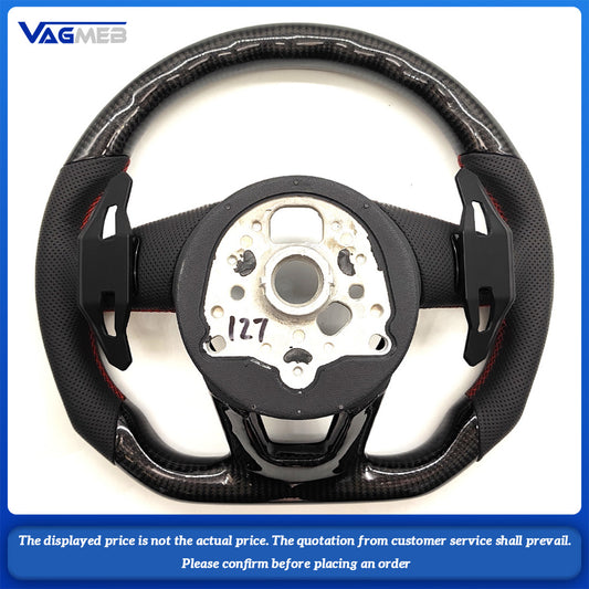 For Audi S/RS/Sline logo A4B9 steering wheel