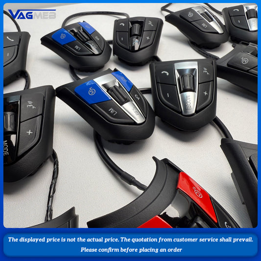 Black/Red/Blue Style For BMW 35 Series F20 F30 F31 F35 F10 F11 F18 E90 E91 E92 E93 Steering Wheel Button With M1M2 Button