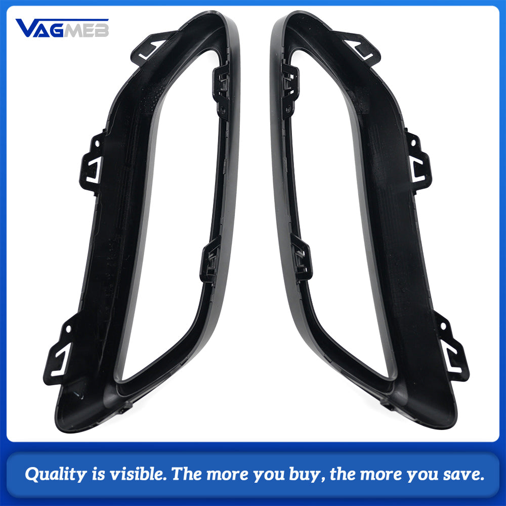 Car Exhaust Tail Throat Frame Decoration Cover Stickers Trim For Audi A3 8Y 2021 2022 Sporty Exterior Pipe Accessories 8YG 807 833 834