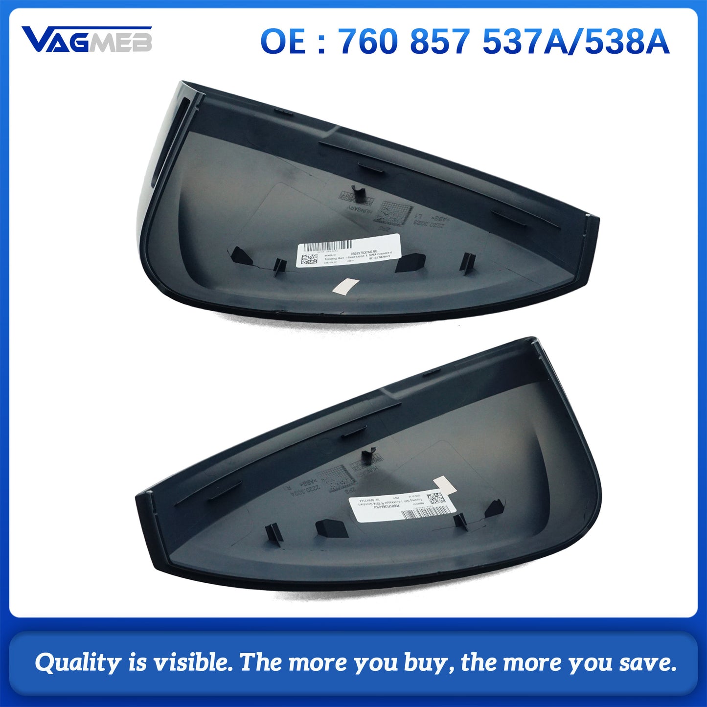 Car Rearview Mirror Cover Trim For Touareg Car Accessories