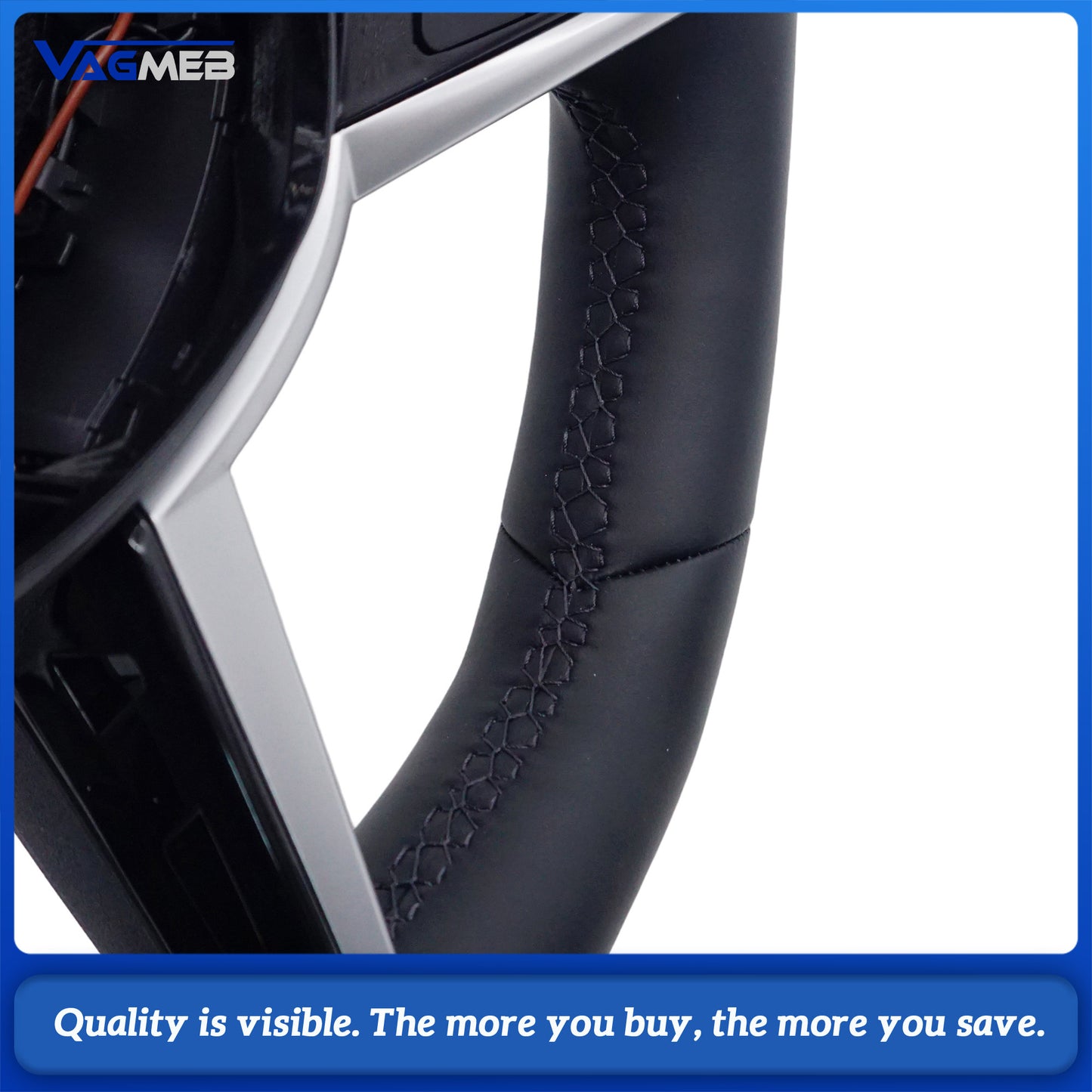 Car Steering Wheel with Vibration For BMW G01 G02 G05 G06 G20 G22 G29 G30 G42 G80 G87 F01 F02 F07 F10 F15 F40 F44 X3 X5 X6