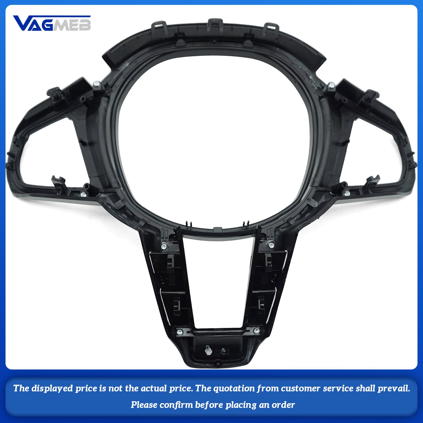 Carbon fiber steering wheel button frame with M1 M2 holes for BMW G14 G15 G20 G22 G26 G42 G30 G32 G01 G02 G05 G06 G80