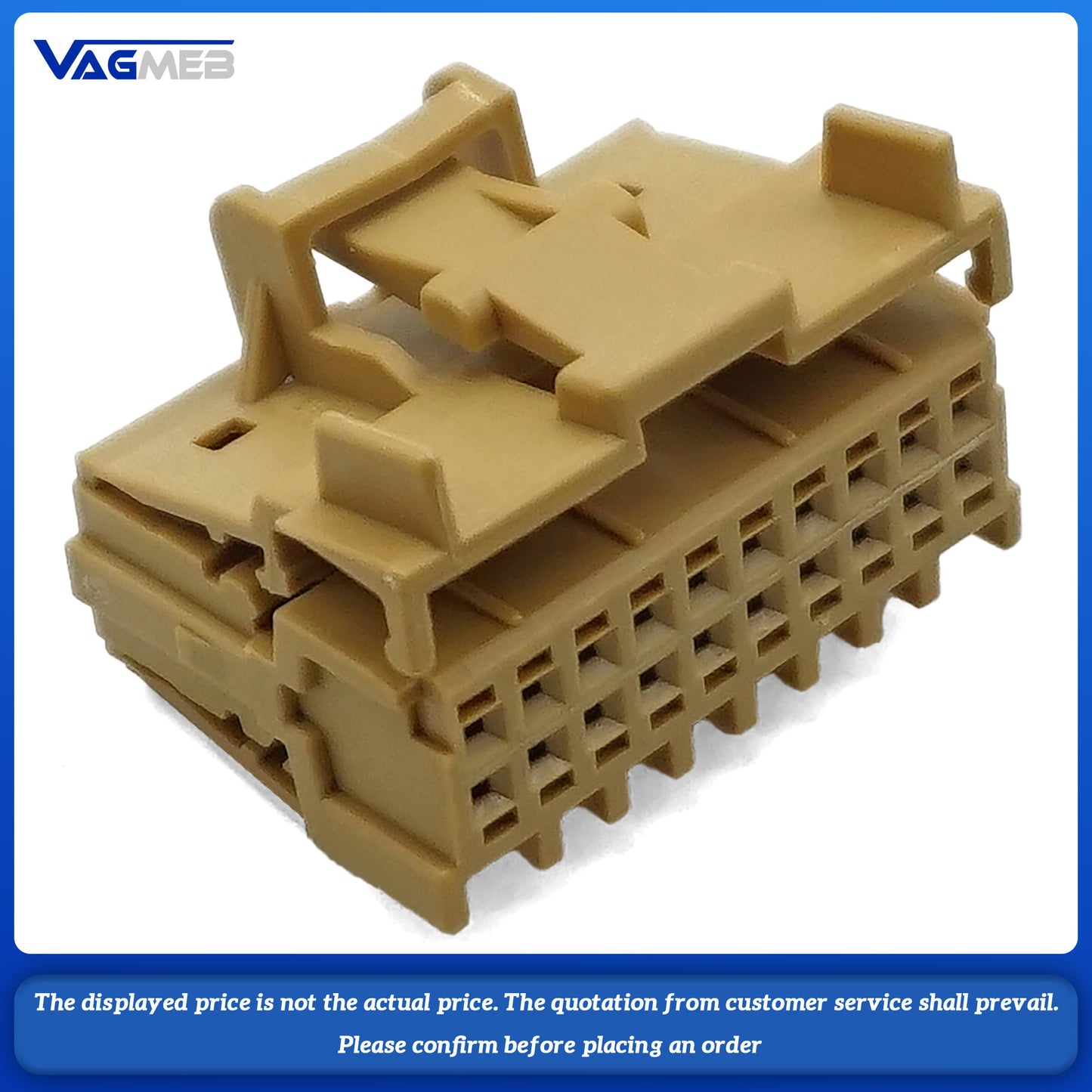 20 Pin Auto connectors Reverse trajectory box module AFS headlights Wire harness plug 1563337-2 8W0972420A For VW Audi Skoda