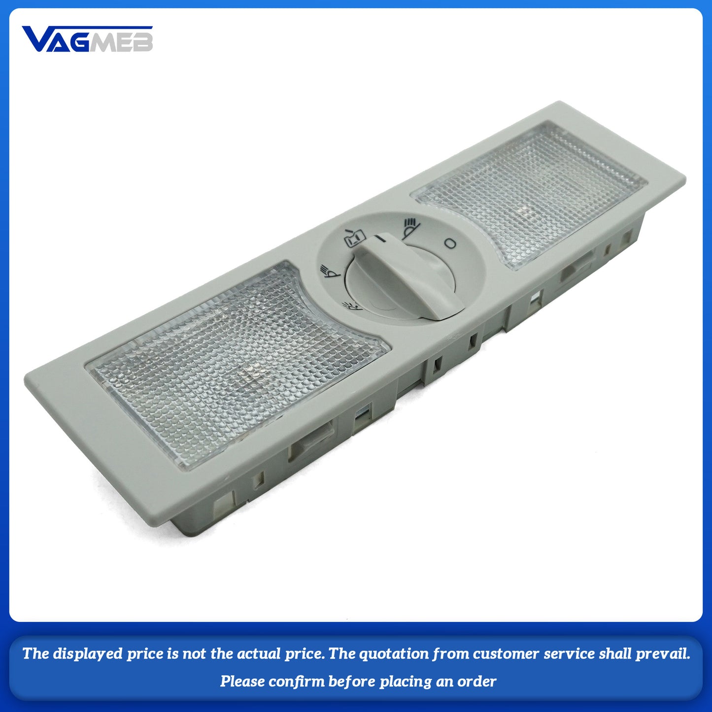 Reading Light Lamp Switch For VW Polo 9N 2002-2010 FOX 2005-2012 EU For Seat Altea Leon 6Q0 947 291A Y20