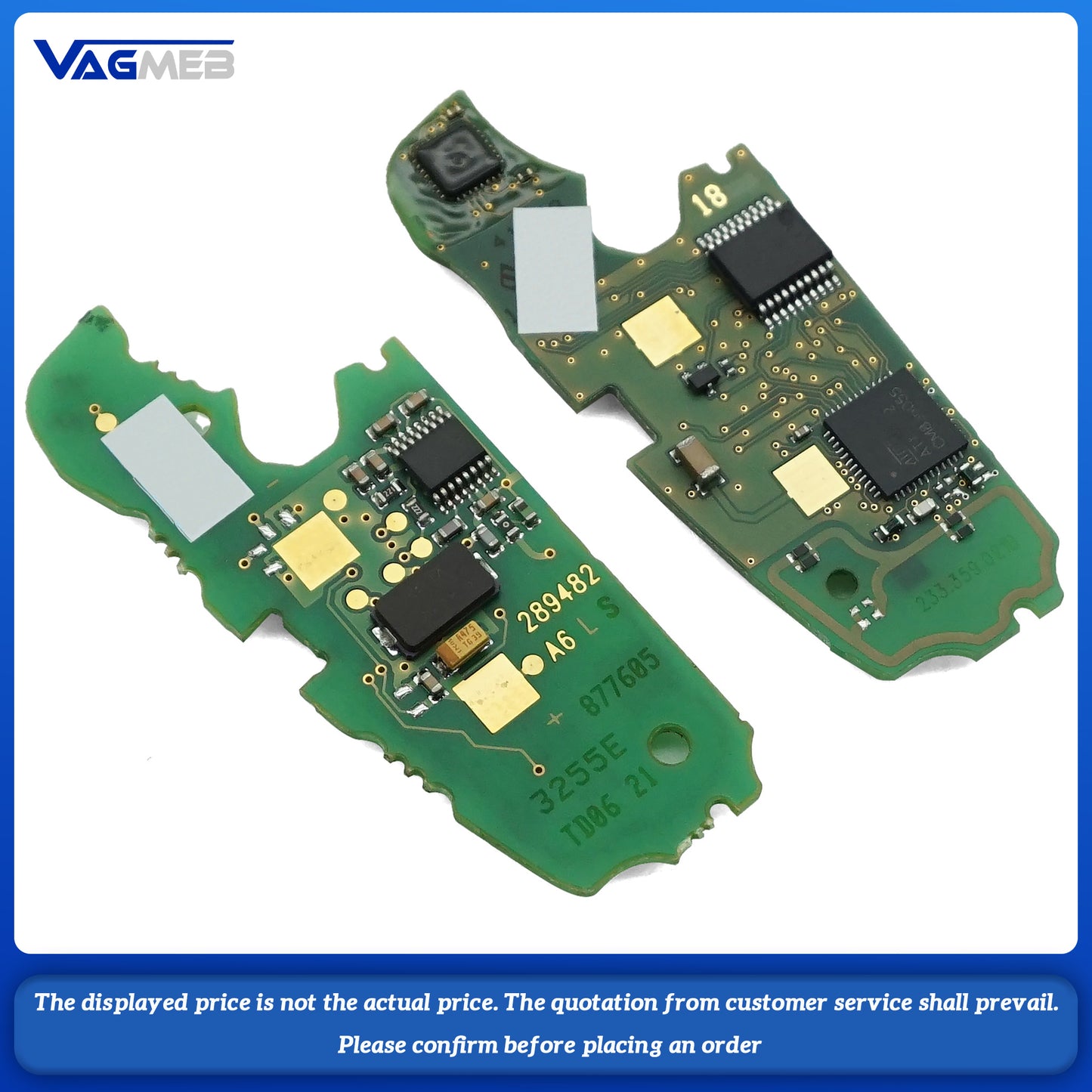 Smart Remote Key 3 Buttons For Audi A6