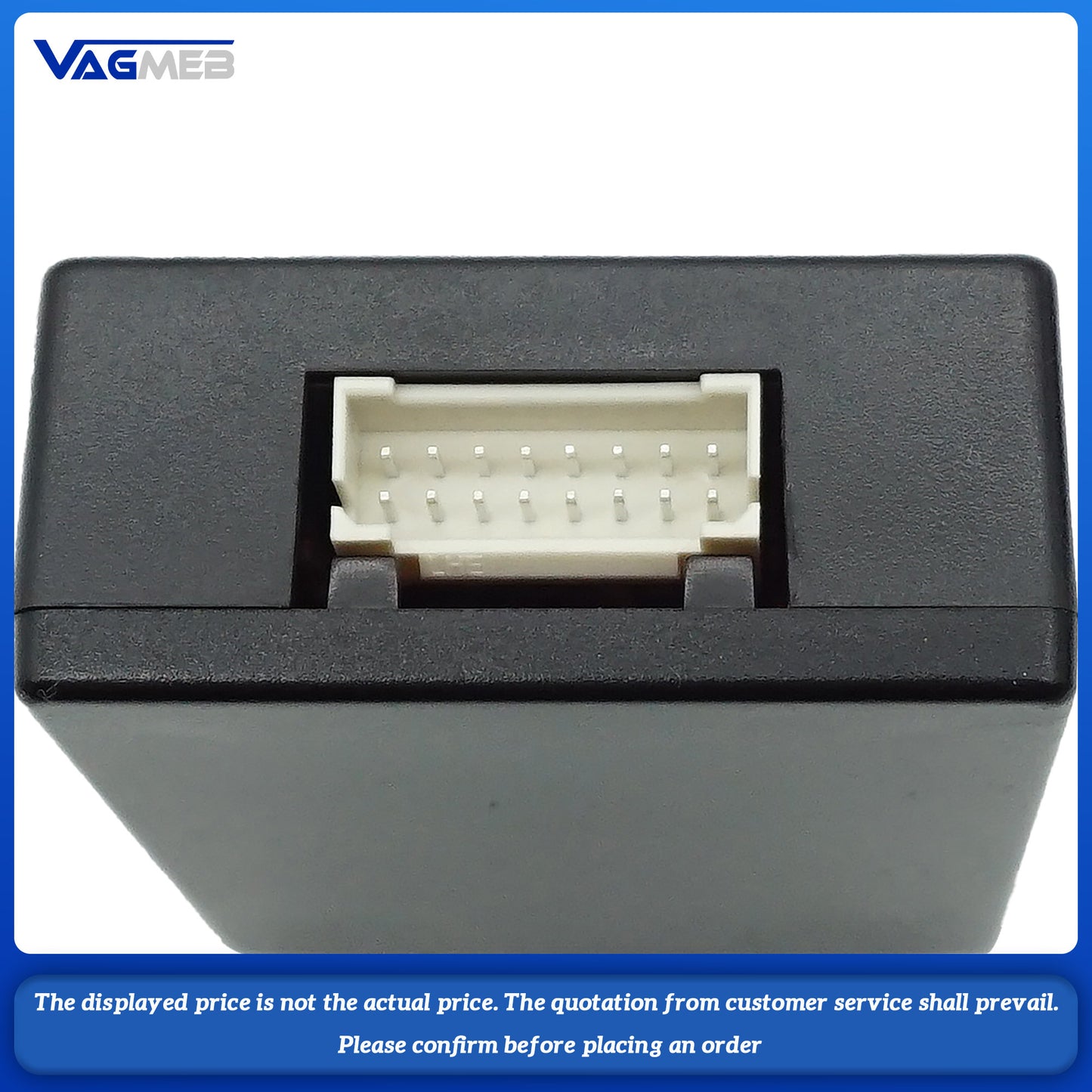 MQB multi-color ambient light small foot socket light + protocol box
