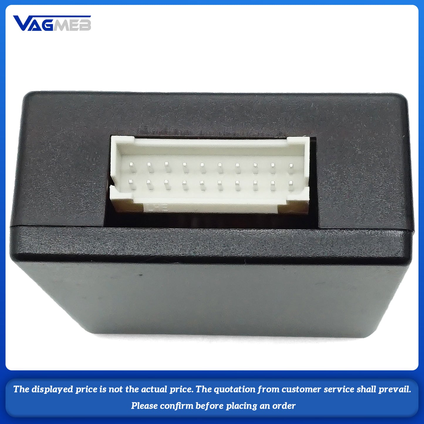 MQB multi-color ambient light small foot socket light + protocol box