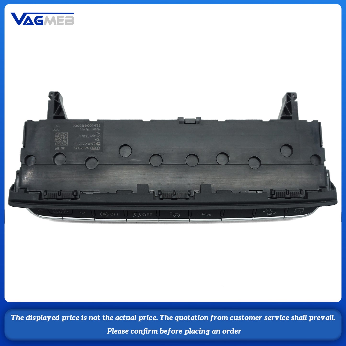 For Audi Q5 FY Good Quality Multiple Drive Select PDC Control Switch Panel 8W0 925 301BG