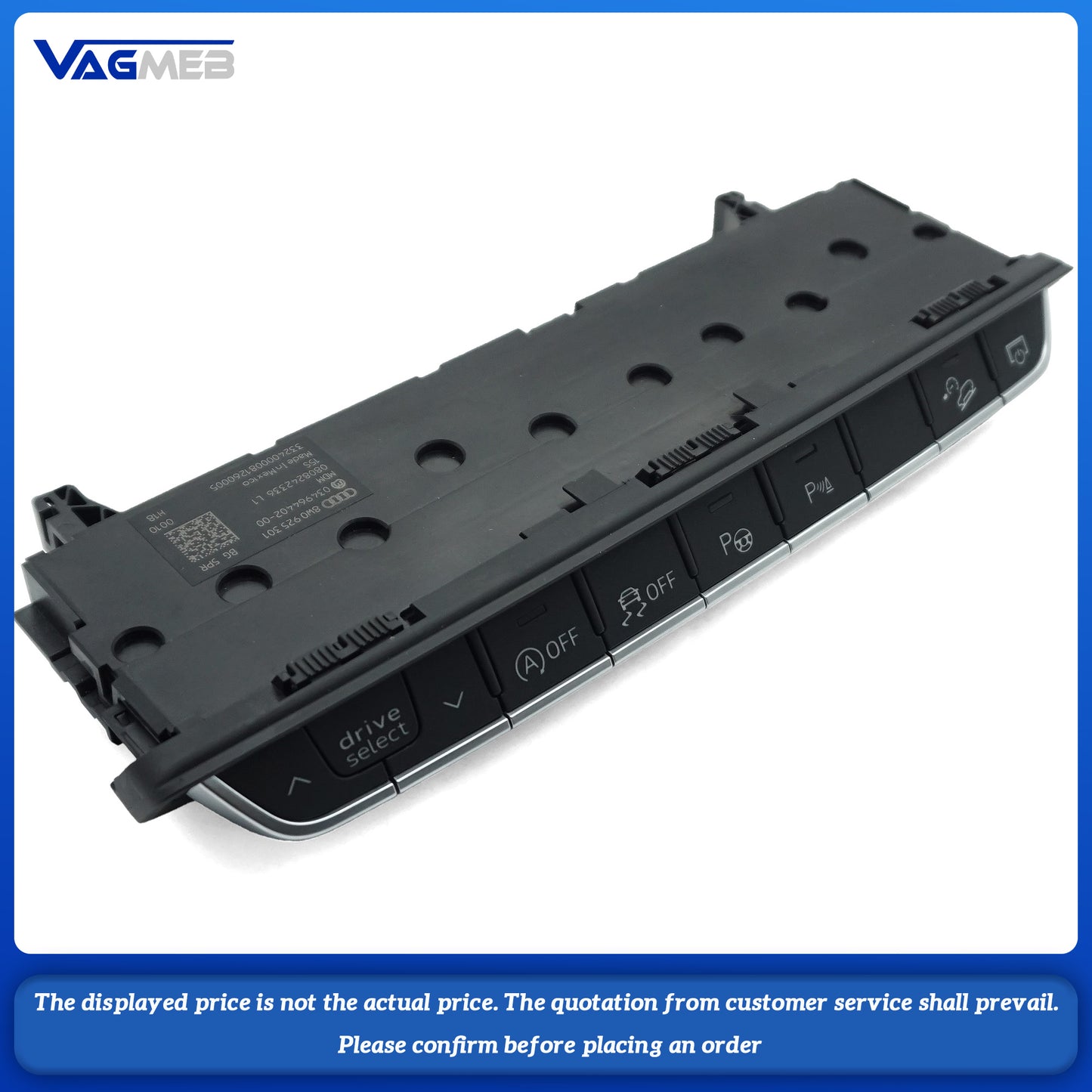Multi function button switch parking radar switch 8W0 925 301 BG For Audi Q5 Q5 FY A4S4