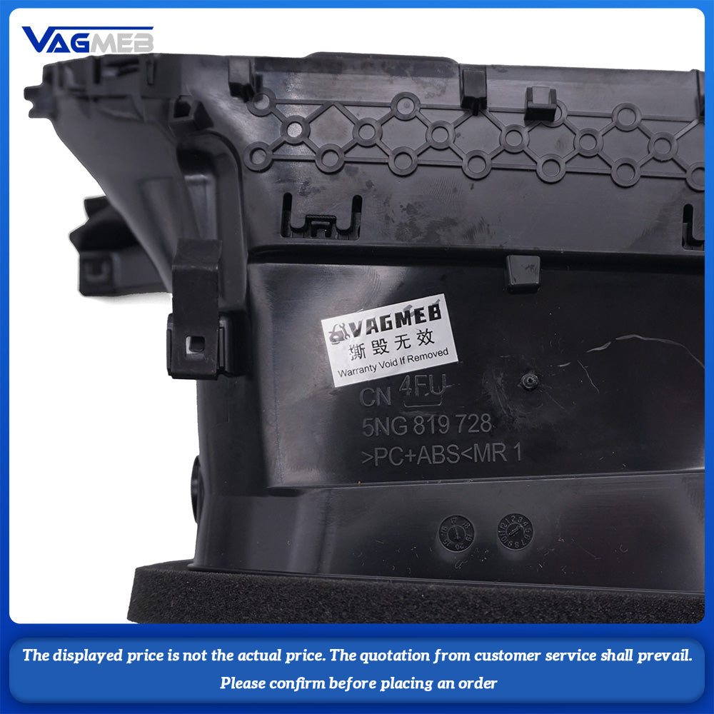 Car Front Dashboard Center AC Air Vent Outlet for VW Tiguan MK2 2017-2025 5NG 819 728