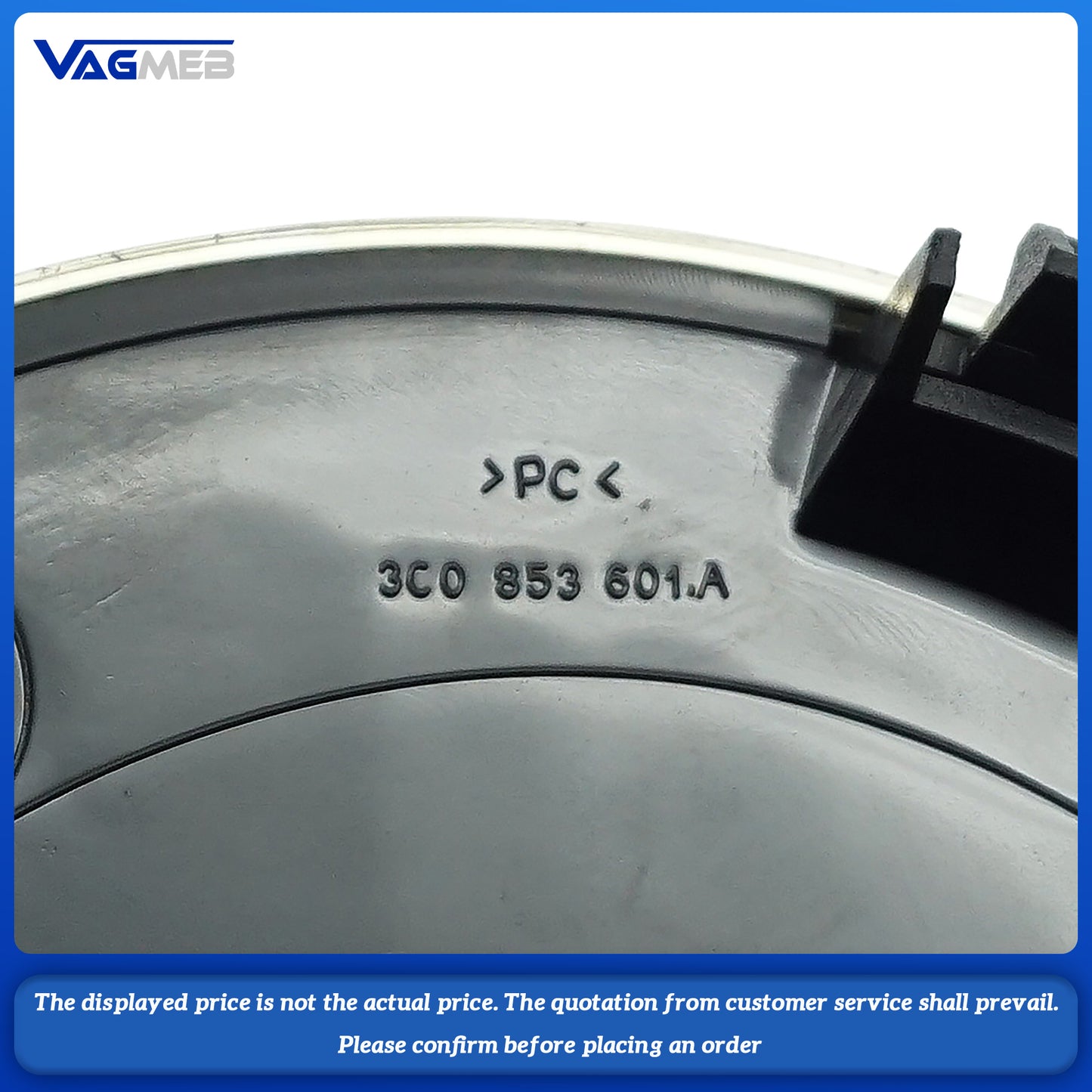 3C0853601A 3C0 853 601 A Front ACC radome logo Lamando Lavida For VW Passat B7 B8 Touran Golf MK7