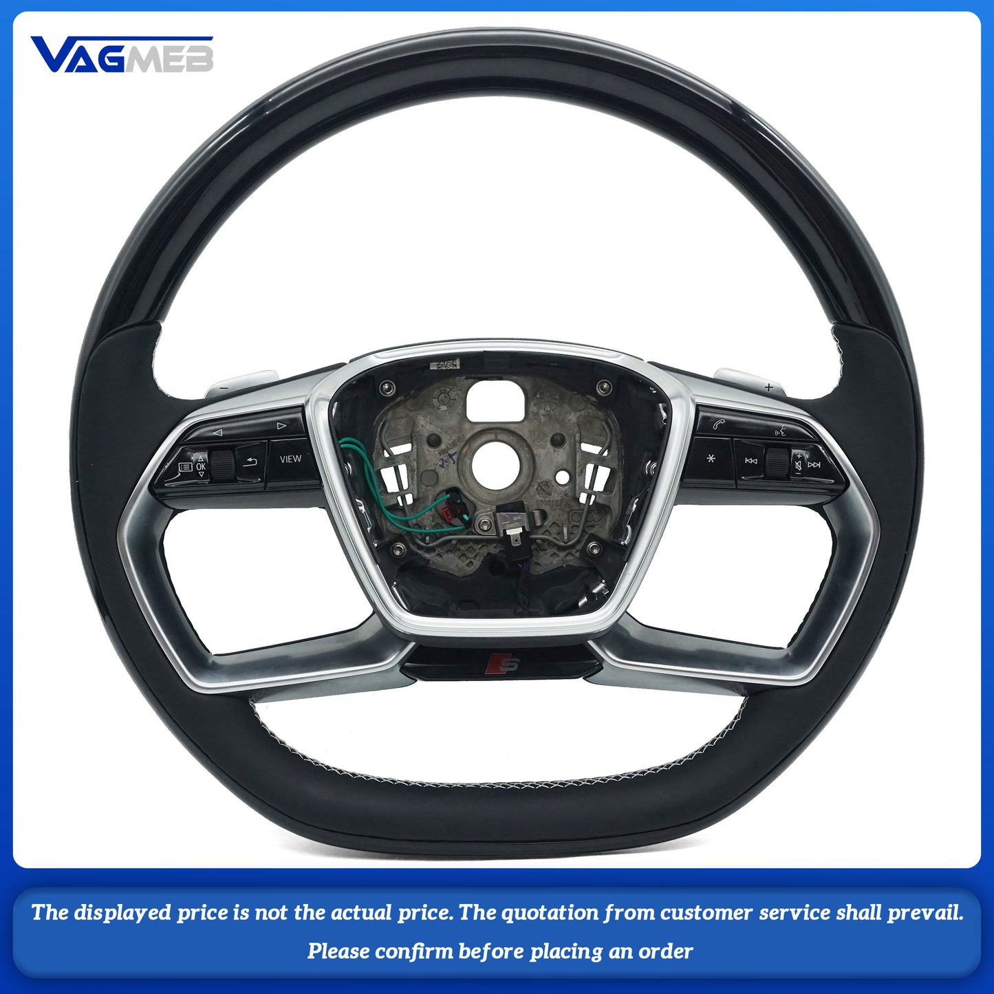 Applicable to A6 A7 C8 A8 D5 Multifunction With heating function steering wheel High quality car steering wheel