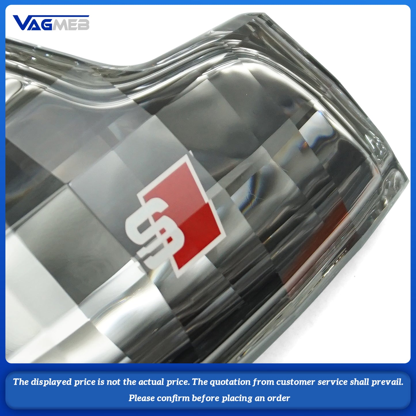 Audi Crystal Gear Shift Handle Head Lever For Audi A6C8