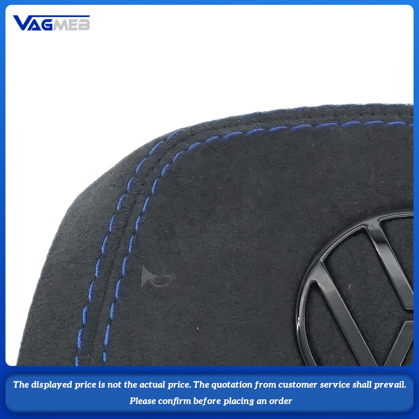 Steering wheel airbag cover multifunction steering wheel For VW Golf MK8