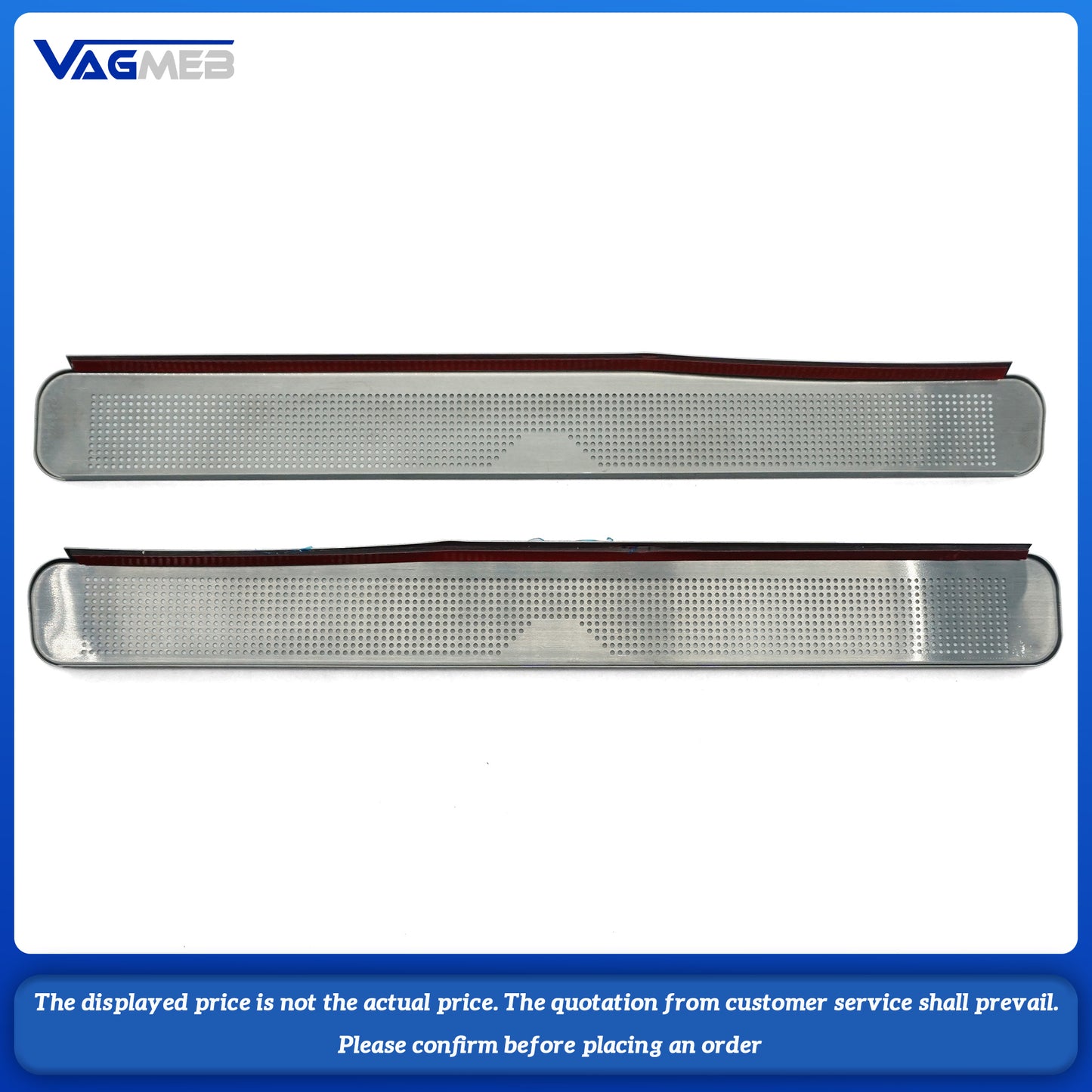 For Audi A6C8 Seat Vent Cover Protection Cover Rear Seat Decorative Supplies Car Interior Dec