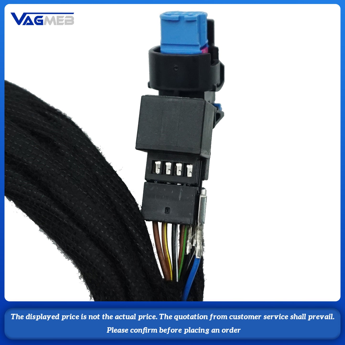 For VW Golf MK 8 has a keyless access wiring harness at the front door