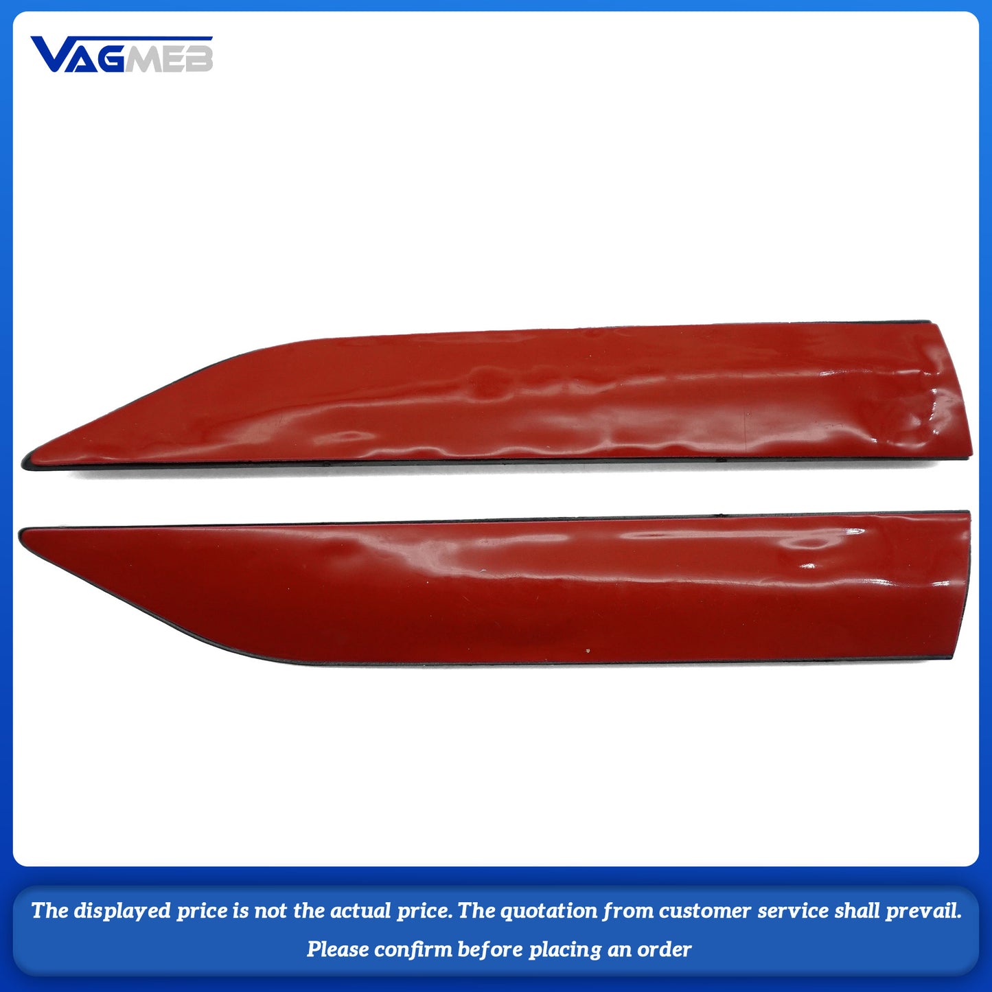 Car Accessories For VW Passat B8 Side Wing Fender Emblem Badge Stickers Cover Trim Decoration Silver